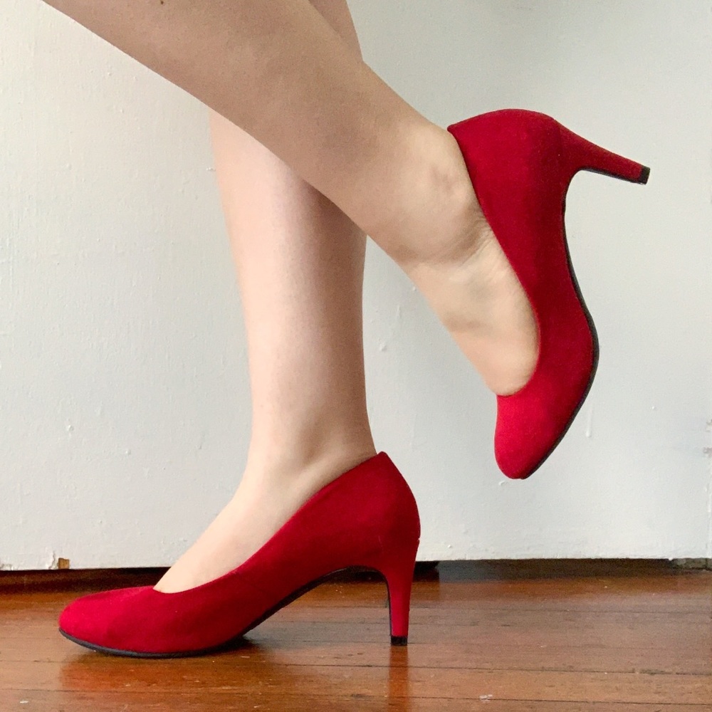 Dexflex comfort red heels